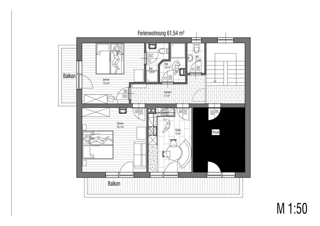 Ferienwohnung Zwoelferblick Bramberg am Wildkogel Esterno foto